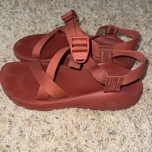Chaco Women's Z/1 Classic Sandals in Burnt Umber Brick 8